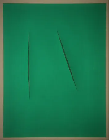 Estêncil Fontana - Concetto Spaziale