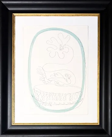 Litografia Fontana - Lucio Fontana (1899–1968) - Untitled - Color lithograph on paper - 1959-1960