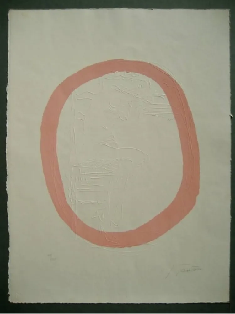 Gravura Fontana - Nudo Rosa 