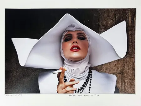 Fotografia Formento & Formento - Smoking Nun, Cinecitta Italy