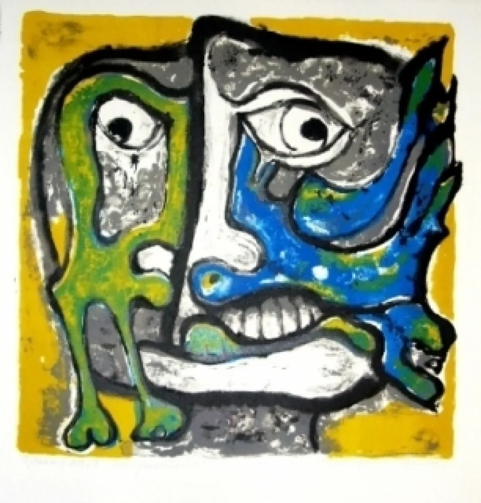 Litografia Forner - Terragueo año 2888