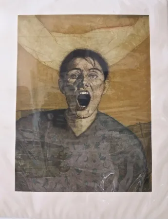 Gravura Fors - Grito