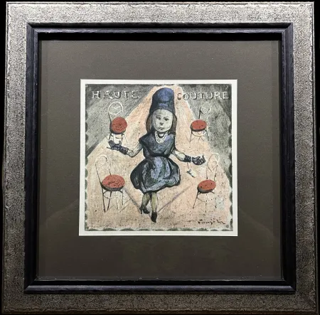 Litografia Foujita - 