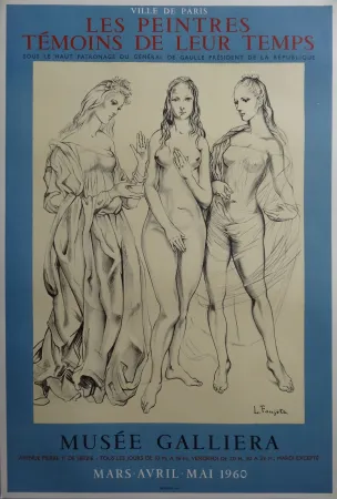 Livro Ilustrado Foujita - Les trois Graces : La Jeunesse