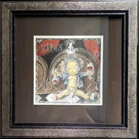 Litografia Foujita - 