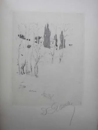 Gravura Fournier - [Eaux-fortes pour] Contes, Hyalis....