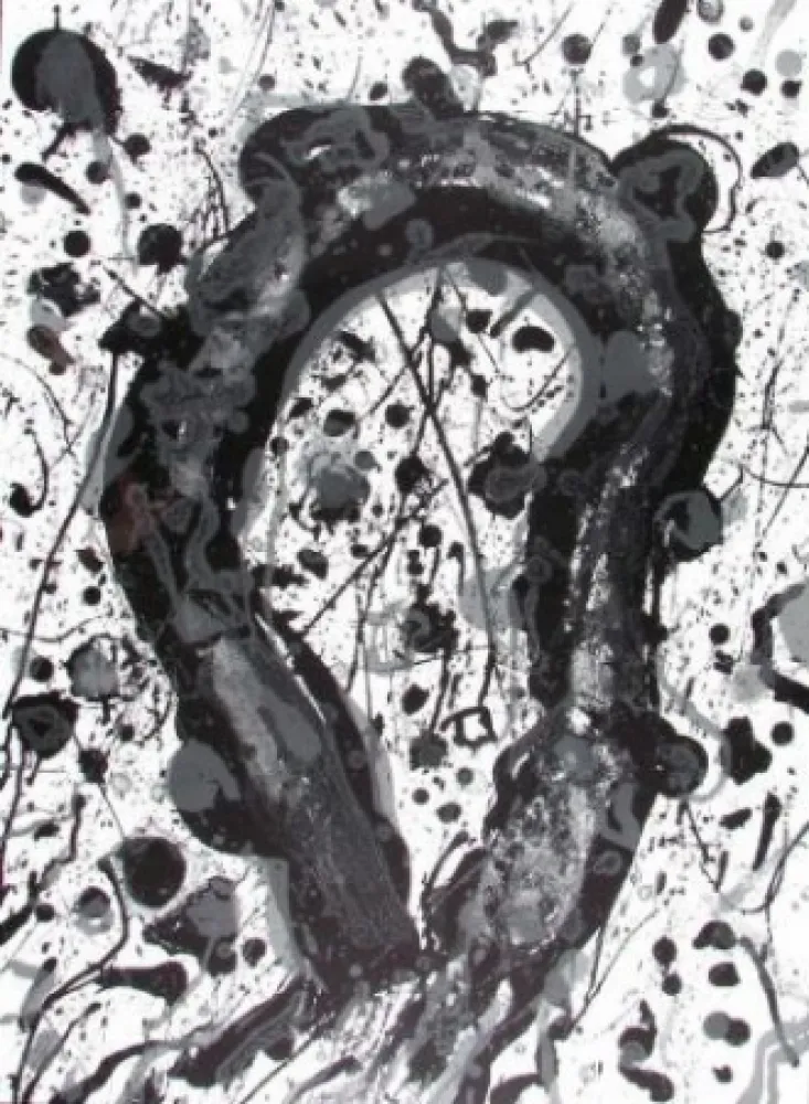 Litografia Francis - From poème dans le ciel