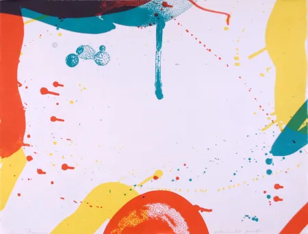 Litografia Francis - Sans titre - Untitled (SF-61)