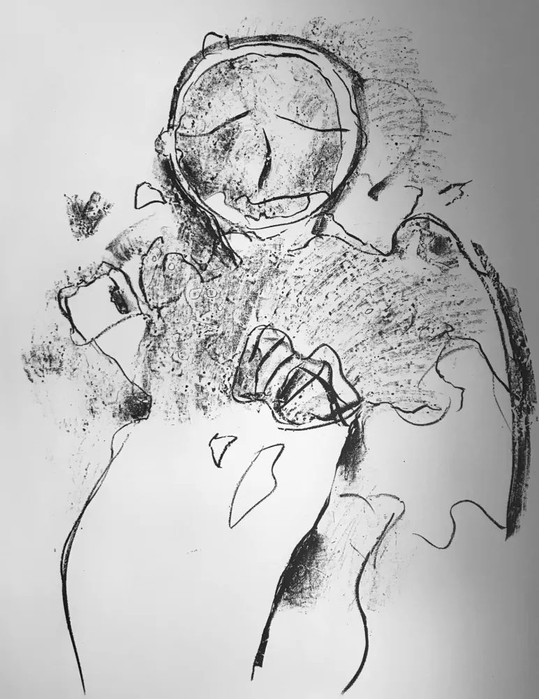 Litografia Francis - Self Portrait