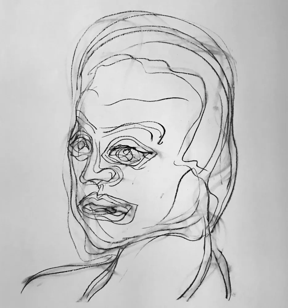 Litografia Francis - Self Portrait