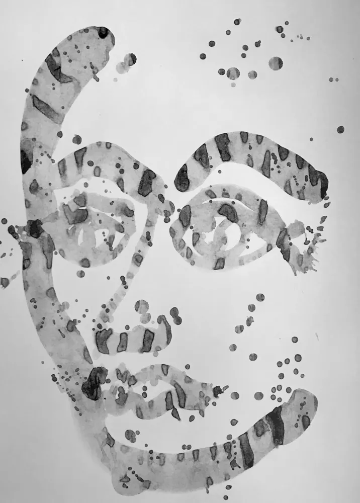 Litografia Francis - Self Portrait