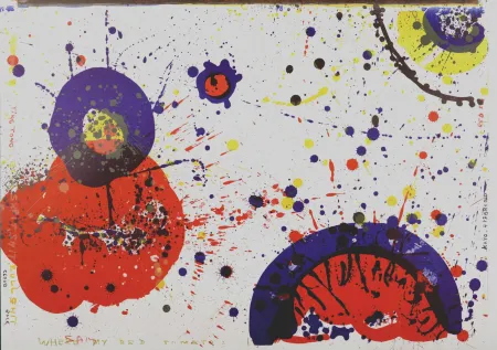 Litografia Francis - Where my red Tomato, 1964