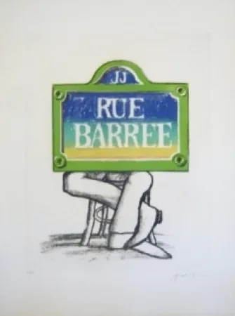 Água-Forte E Água-Tinta François - Sans titre 2