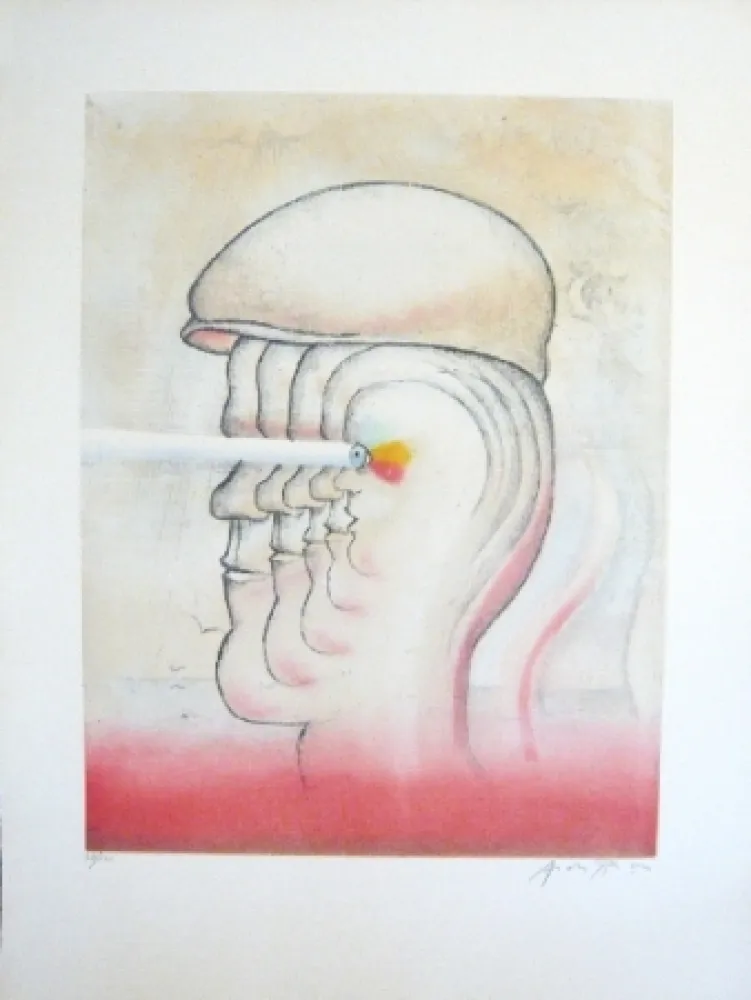 Água-Forte E Água-Tinta François - Sans titre 4