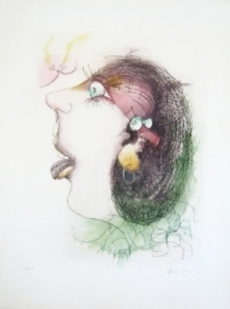 Água-Forte E Água-Tinta François - Sans titre 6