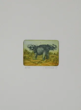 Água-Forte E Água-Tinta Franke - Elefanten