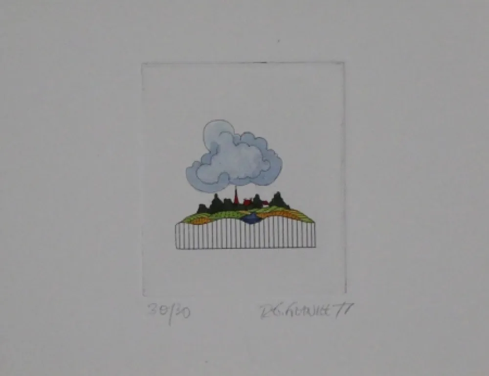 Água-Forte E Água-Tinta Franke - Landschaft / Landscape