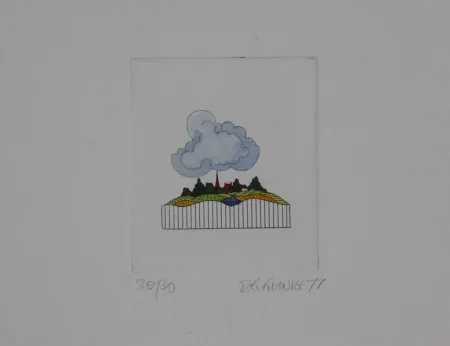 Água-Forte E Água-Tinta Franke - Landschaft / Landscape