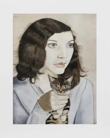 Múltiplo Freud - Girl with a Kitten