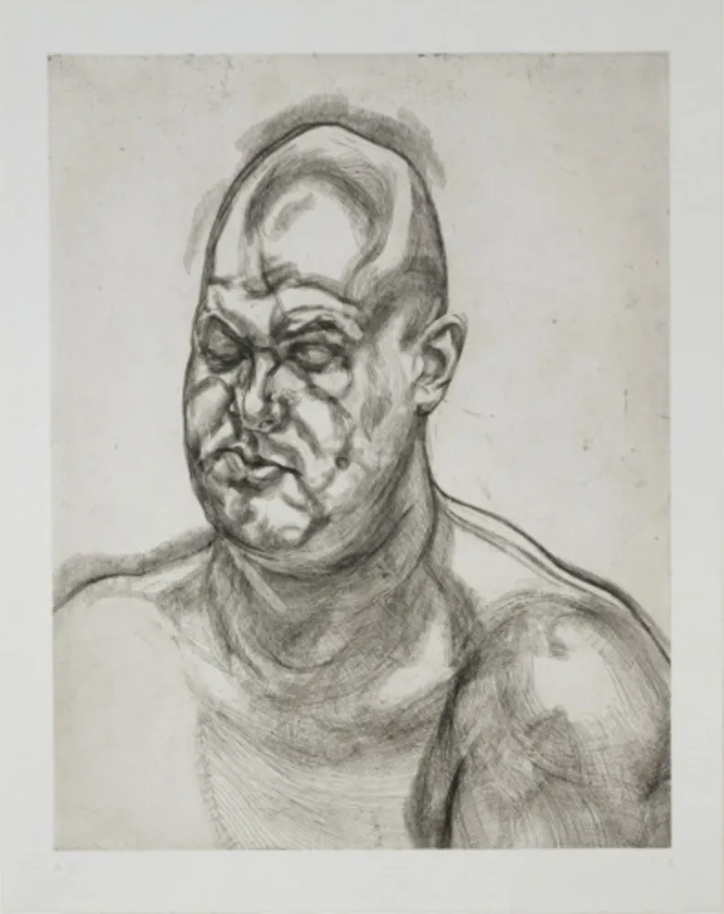 Gravura Freud - Large Head