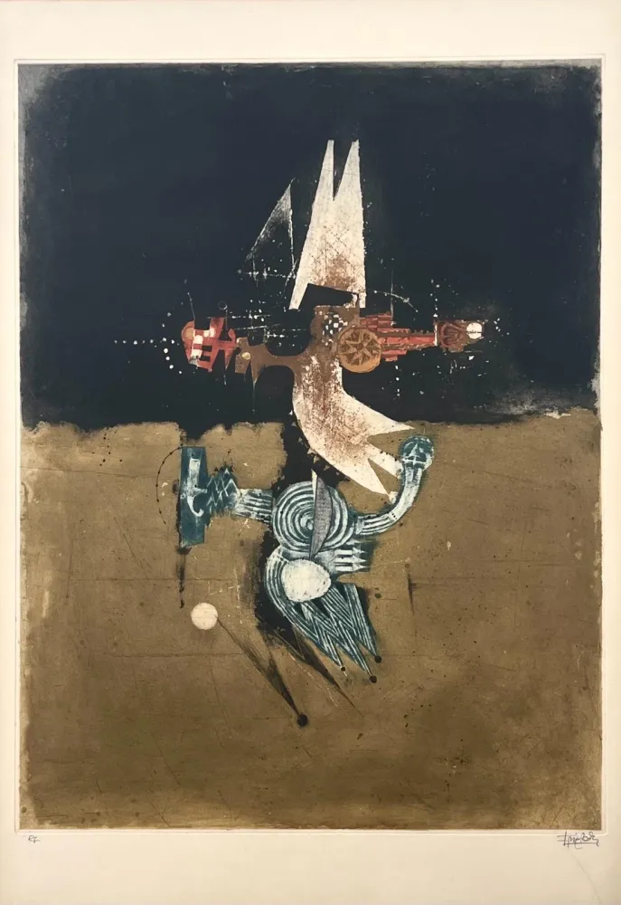 Gravura Friedlaender - Les Oiseaux 