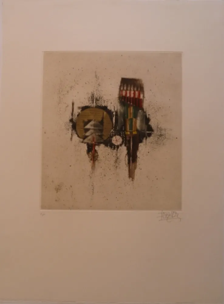 Gravura Friedlaender - Meditation II