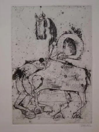 Água-Forte E Água-Tinta Friedlaender - Petit Bestiaire