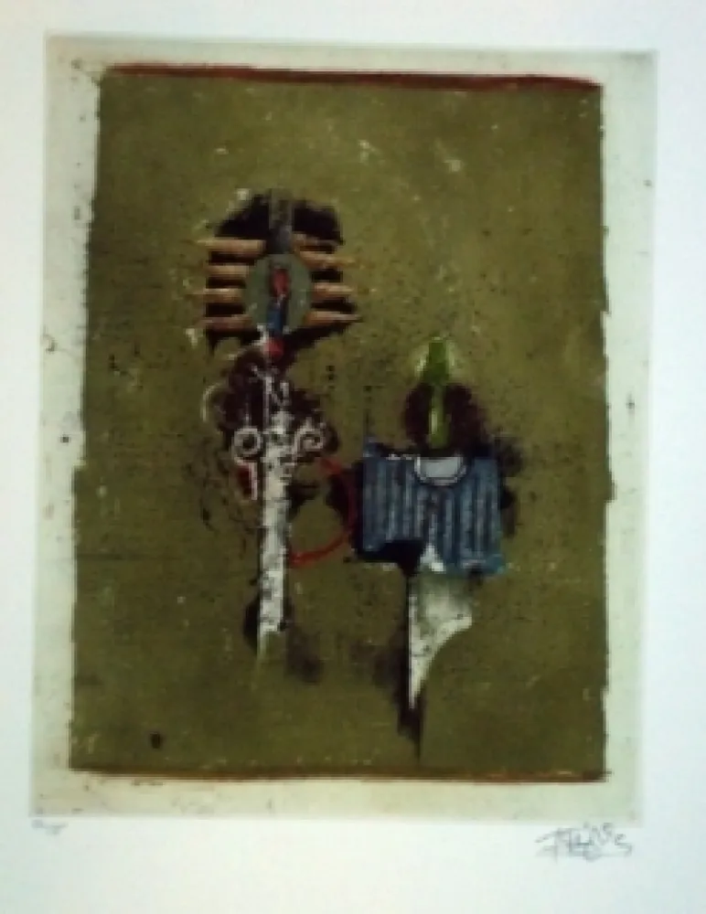 Gravura Friedlaender - Pour un herbier nocturne IV