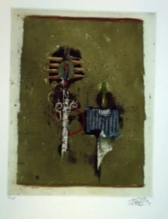 Gravura Friedlaender - Pour un herbier nocturne IV