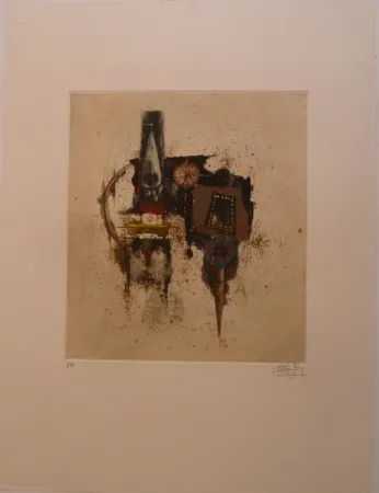 Gravura Friedlaender - Prières de L'Aube V