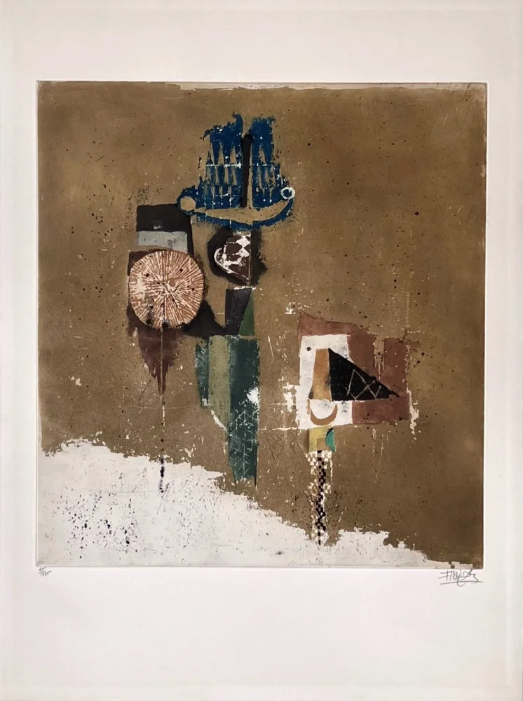 Água-Tinta Friedlaender - Sans titre 