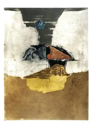 Água-Forte E Água-Tinta Friedlaender - Soleil Bleu