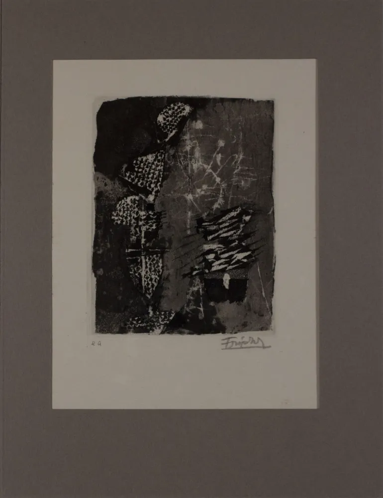 Água-Forte Friedlaender - Untitled from 'Avanguardia internazionale', vol. 4