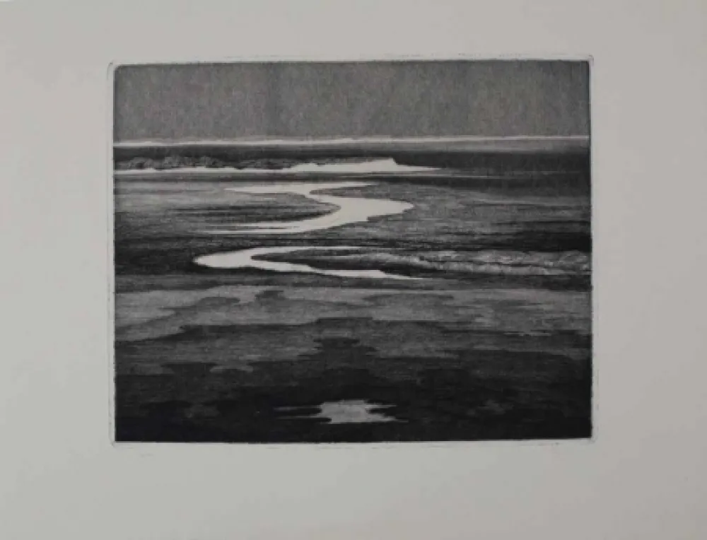 Gravura Friedrich - Das Watt / The Wadden