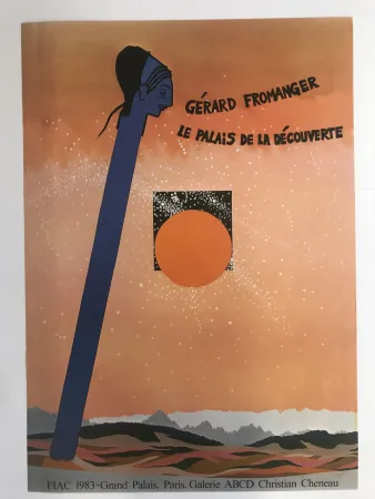 Cartaz Fromanger - Fiac 83 / Galerie ABCD