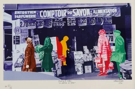 Serigrafia Fromanger - Le Comptoir du Savon 
