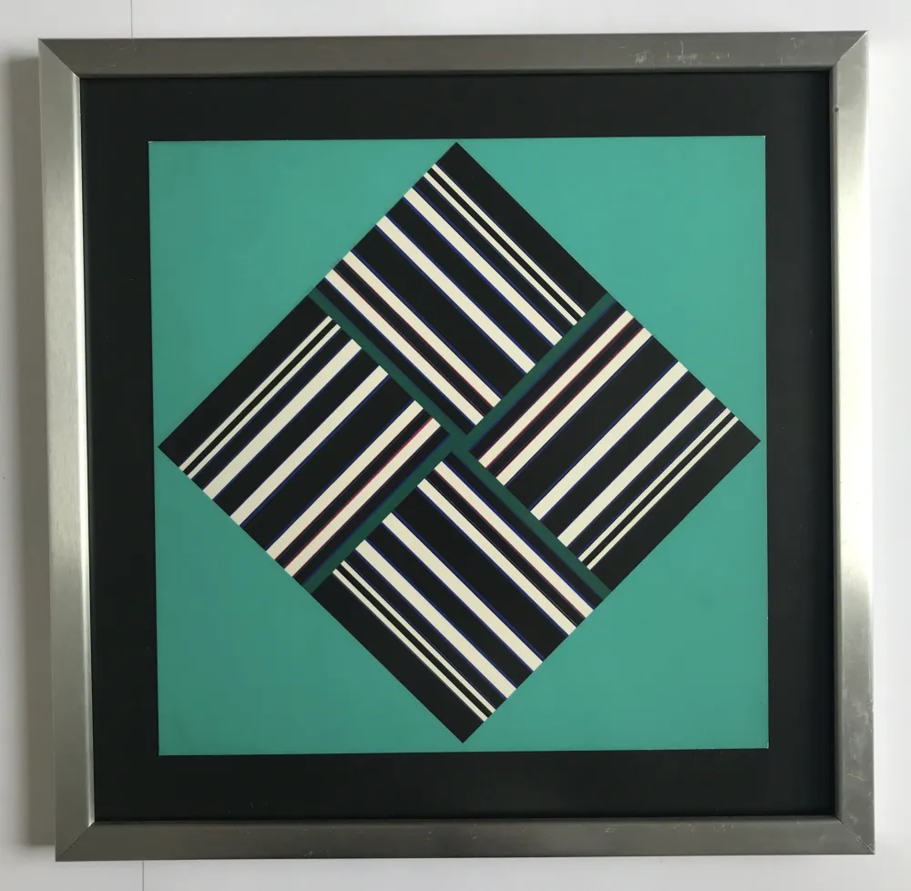 Serigrafia Fruhtrunk - Seh-Übung (d'après Dschuang Dsi)