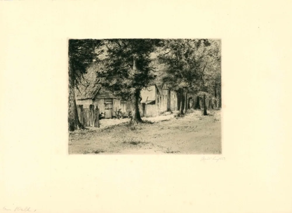 Gravura Fuchs - Am Wall