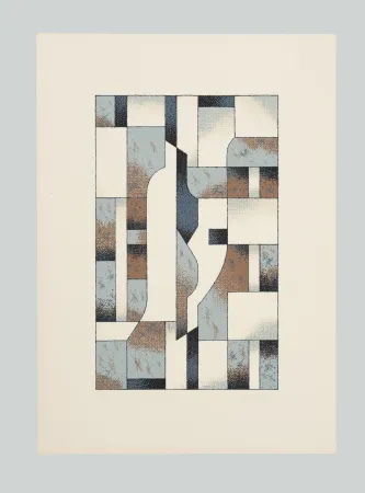 Serigrafia Galli - Composizione (Tav. A)