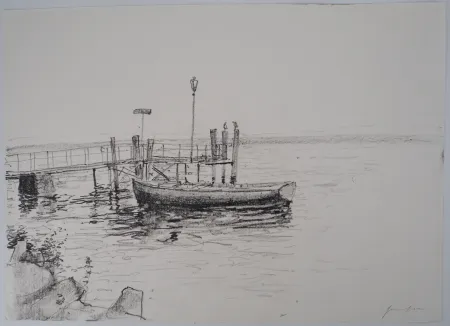 Sem Técnica Gantner - Bretagne : Barque au ponton