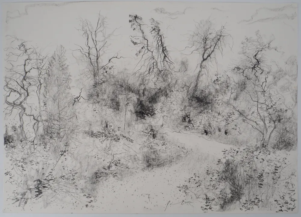 Sem Técnica Gantner - Jardin au printemps, 