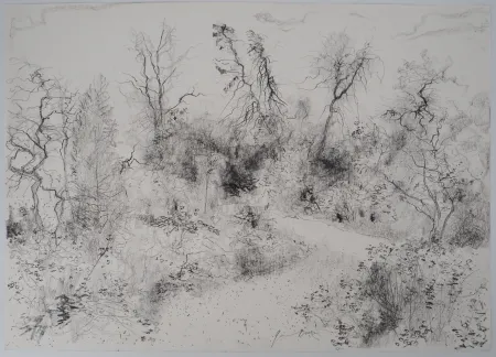 Sem Técnica Gantner - Jardin au printemps, 