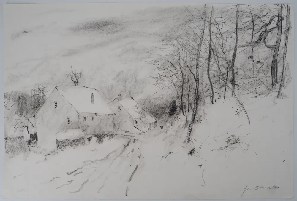 Sem Técnica Gantner - Un hameau sous la neige