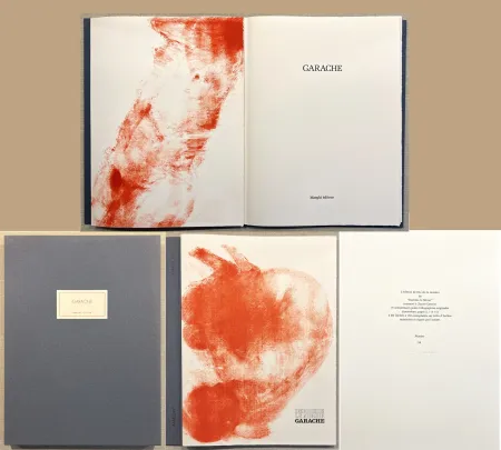 Livro Ilustrado Garache - GARACHE. DERRIÈRE LE MIROIR N°237. Janvier 1980. TIRAGE DE LUXE SIGNÉ..