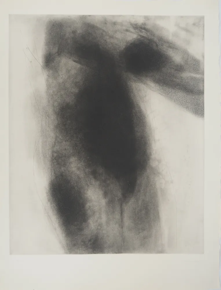 Gravura Garache - Nu au trois quar