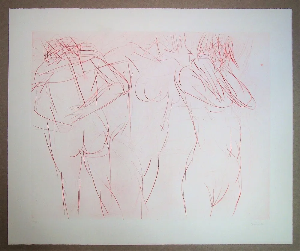 Água-Forte Garache - Trois actes