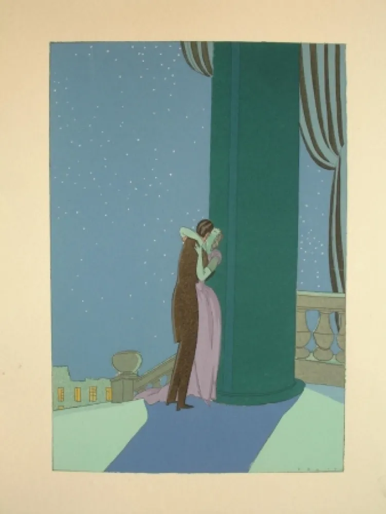 Estêncil Garcia Benito - Le Testament. Nouvelle en prose par monsieur Paul Bourget de l'Academie Française.