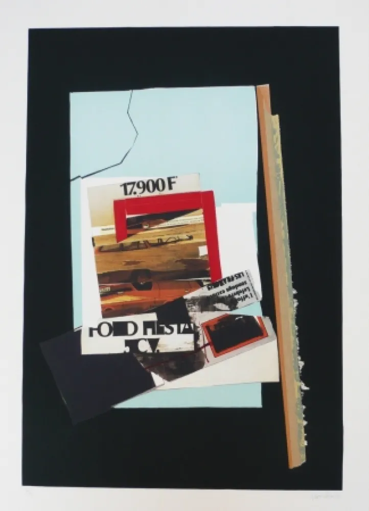 Litografia Garcia Ponce - Composition 5