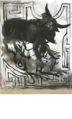 Gravura Digital Garouste - Apiculteur et les indiens