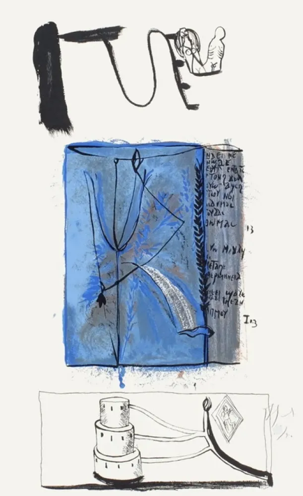 Litografia Garouste - Sans titre 2